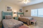 Twin Bed and Full Bed in Guest Room